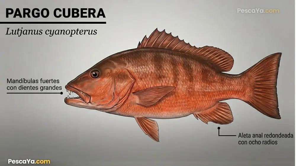 diagrama pargo cubera
