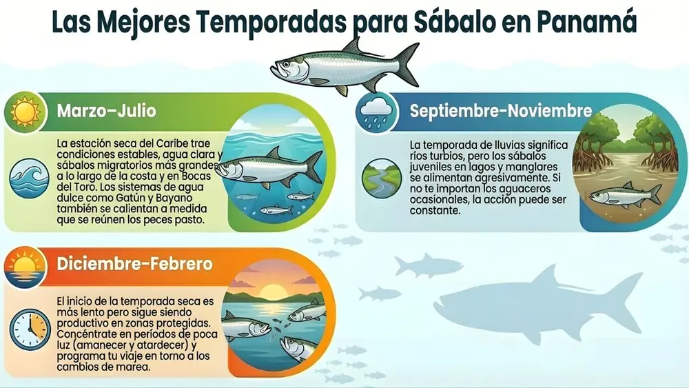temporada de sabalos en panama