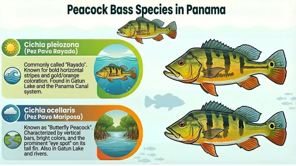 peacock bass species in panama