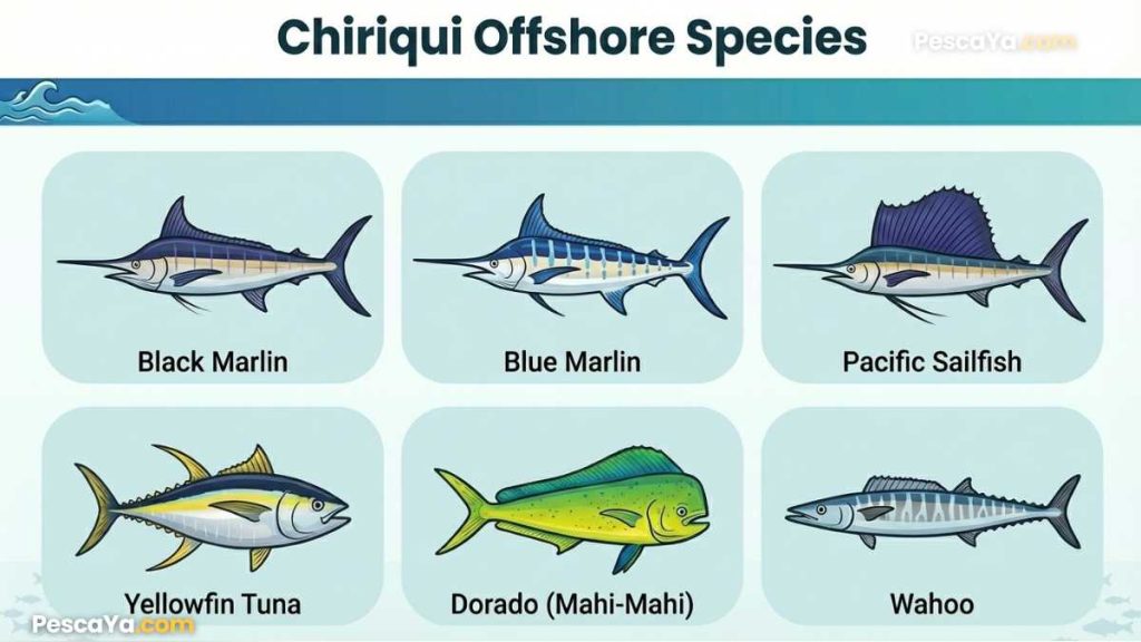 Chiriqui Offshore Species Infographic