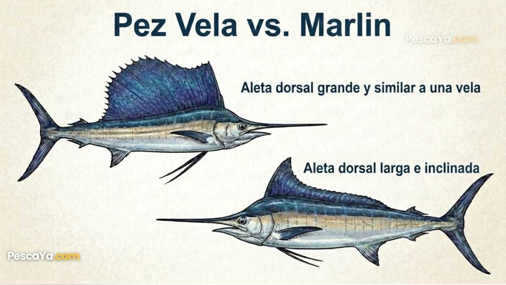 pez vela vs marlin
