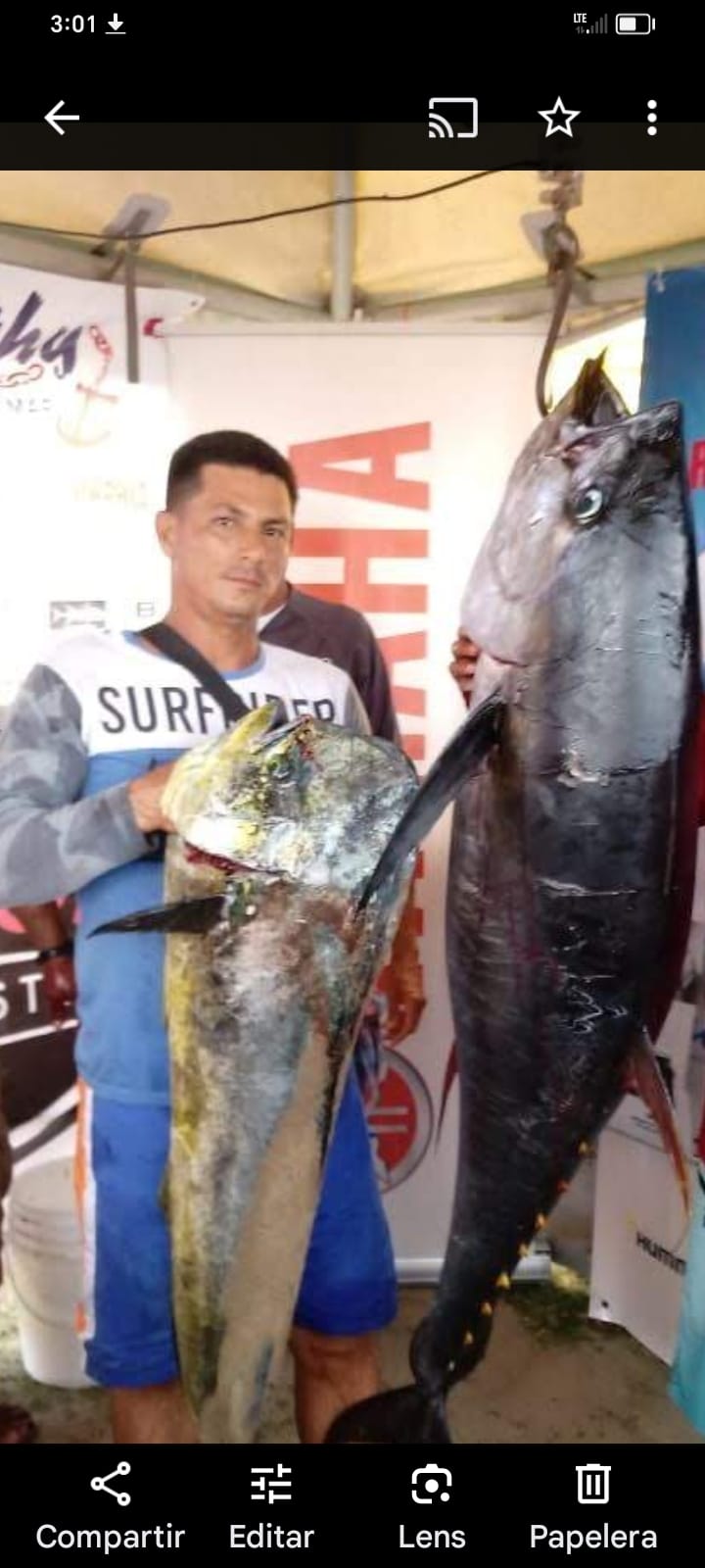 Fishing at Islas Paridas